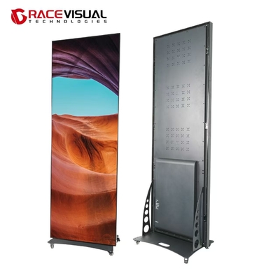 पी2.5&1.86mm 3840Hz उच्च ताज़ा दर इनडोर एलईडी पोस्टर