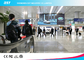 एल्यूमिनियम मिश्र धातु / स्टील दिग्गज पी 4 SMD2121 इनडोर विज्ञापन हवाई अड्डे के लिए एलईडी स्क्रीन