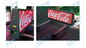 विज्ञापन के लिए डबल साइड टैक्सी एलईडी डिस्प्ले पी 2.5 पी 5 पूर्ण रंग 3 जी / 4 जी / वाईफ़ाई वायरलेस