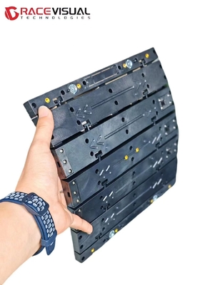 लचीला एलईडी वीडियो पैनल 500MM*500MM P2.9 P3.9 7680HZ उच्च ताज़ा