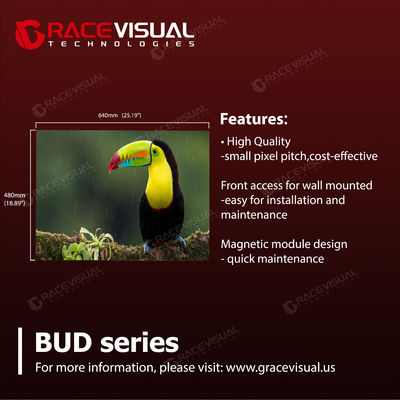 P1.86 Ultra HD Indoor LED Display System Advanced 7680Hz Ultra-Smooth Refresh Rate Technology | High-Performance 640×480mm Compact Cabinet Design | 500+ Nits Premium Brightness Output