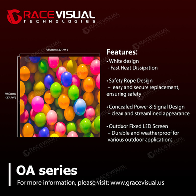 Professional 5.7mm Outdoor LED Display System - IP66 Certified Weatherproof Technology with Industrial-Grade Resilience & Premium Brightness Performance