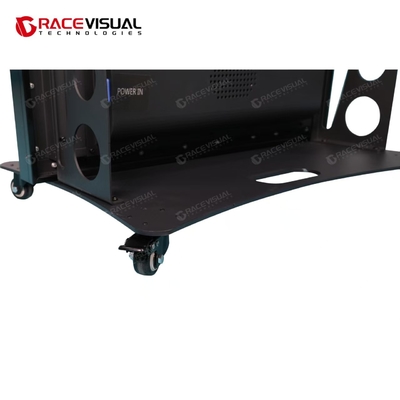 आईपी सीरीज डिजिटल एलईडी पोस्टर – 640×1920mm, IP40/IP21 रेटेड, लचीले वाणिज्यिक विज्ञापन के लिए पहियों के साथ मोबाइल स्टैंड