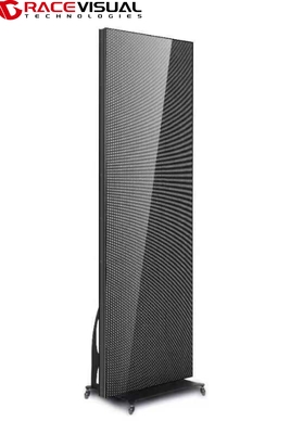 IP श्रृंखला इनडोर एलईडी पोस्टर डिस्प्ले 640x1920mm P2.5mm 600nits