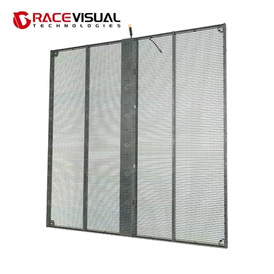 GRACEVIS TS-F पारदर्शी एलईडी डिस्प्ले 600-5500nits उच्च चमक 100000hrs जीवनकाल