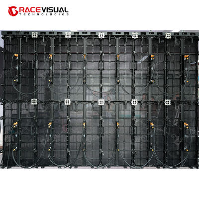 TSR Series Outdoor Transparent LED Screen with 5500nits Brightness, 7680Hz Refresh, and IP65 Protection