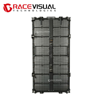 TSR Series Transparent LED Screen with 5500nits High Brightness, 7680Hz Ultra-High Refresh Rate, and IP65 Weatherproof for Outdoor Rental