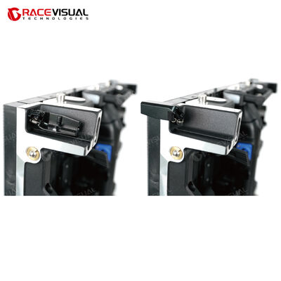 आईआरडीएफ श्रृंखला लचीला घुमावदार इनडोर एलईडी डिस्प्ले 2.9 मिमी पिक्सेल पिच चुंबकीय मॉड्यूलर डिजाइन और 7680 हर्ट्ज ताज़ा दर के साथ