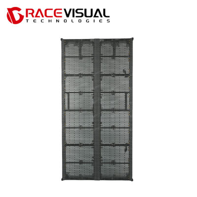 TSR Series Outdoor Transparent Rental LED Screen – 5500 Nits Brightness, Lightweight 9kg Cabinet & IP65 Weather-Resistant