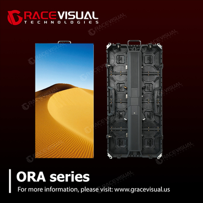 ORA Series P3.91 Professional Rental LED Display - 4500 Nits High Brightness | 7680Hz Ultra-Smooth Refresh Rate | 500×1000mm Modular System